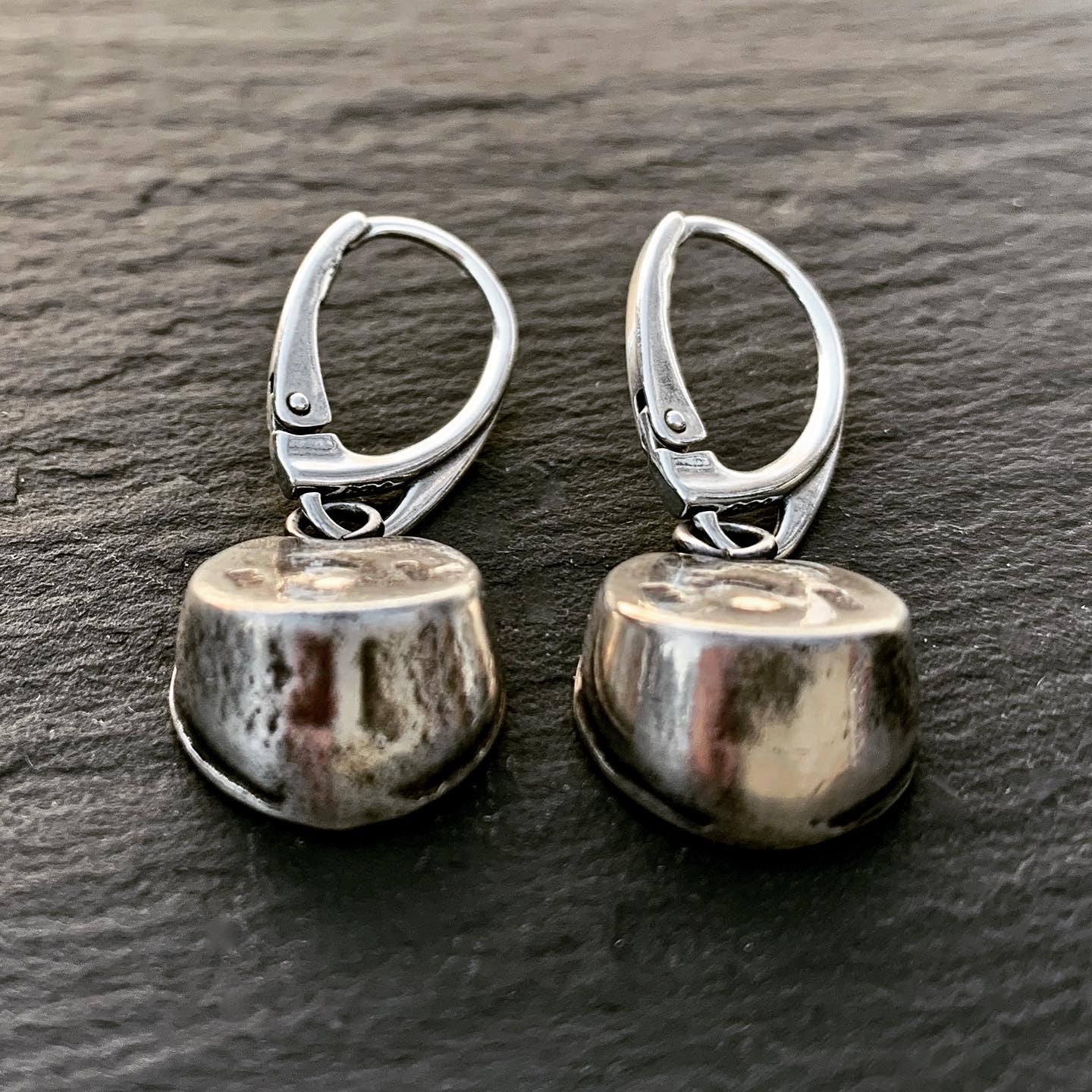 Sally Lowe Hoofprints Leverback Earrings in Pony Size