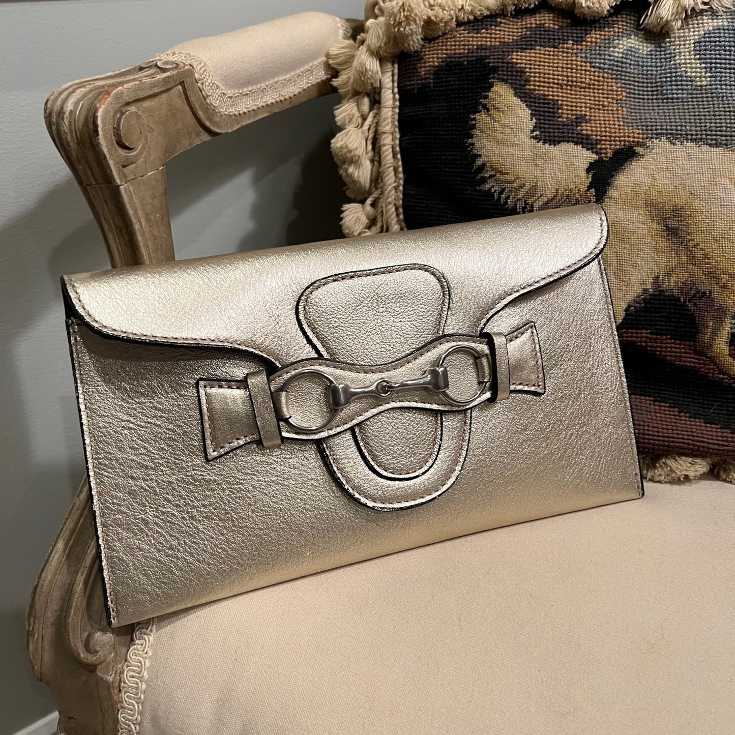 Blair Clutch In Limited Edition Metallic Leather - 3 color options