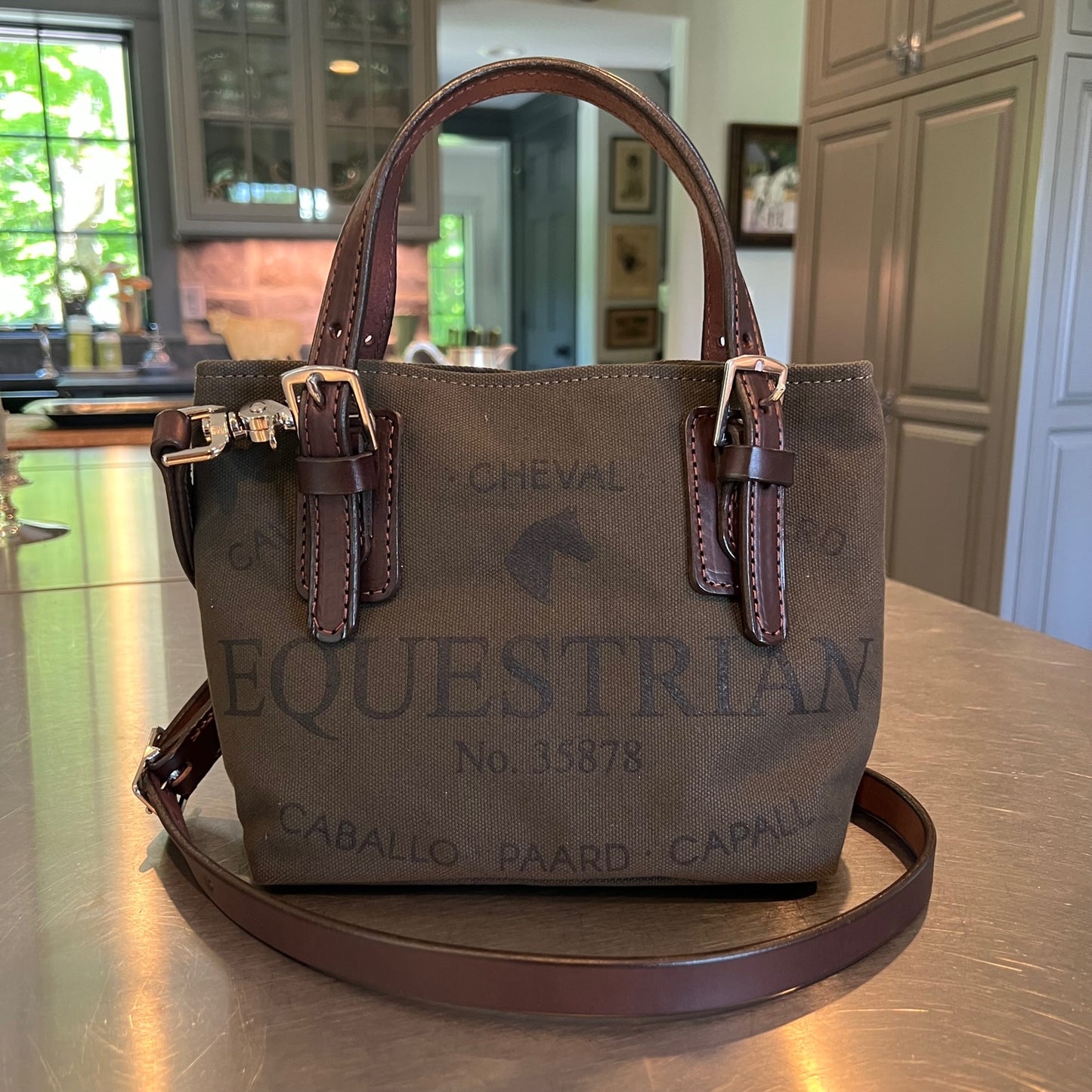 Equestrian Racing Mini Tote