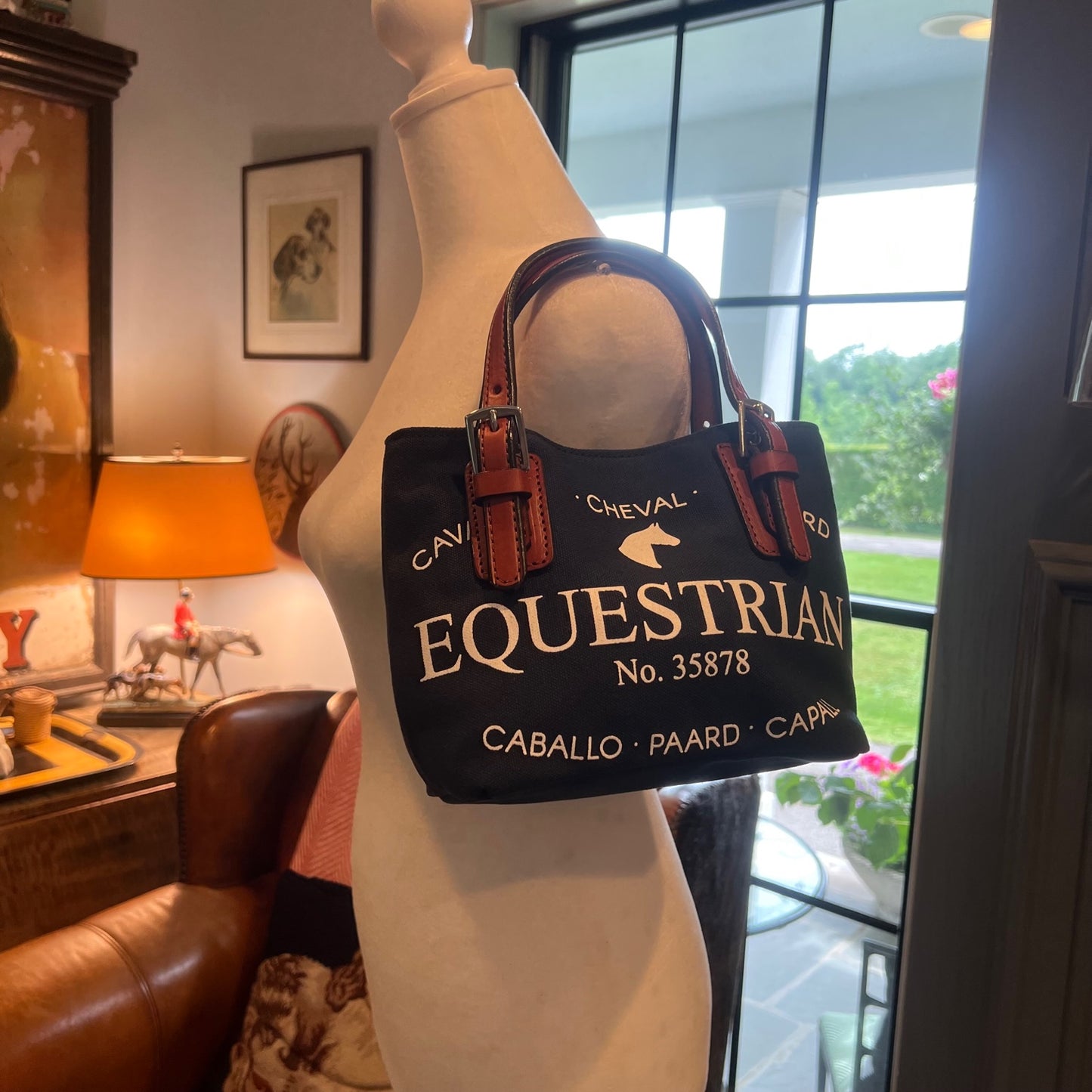 Equestrian Racing Mini Tote