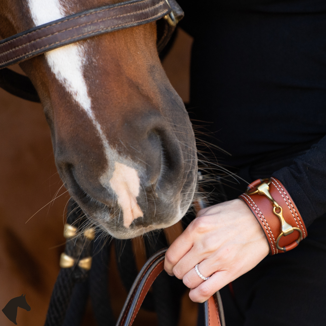 Snaffle Bit Cuff Bracelet