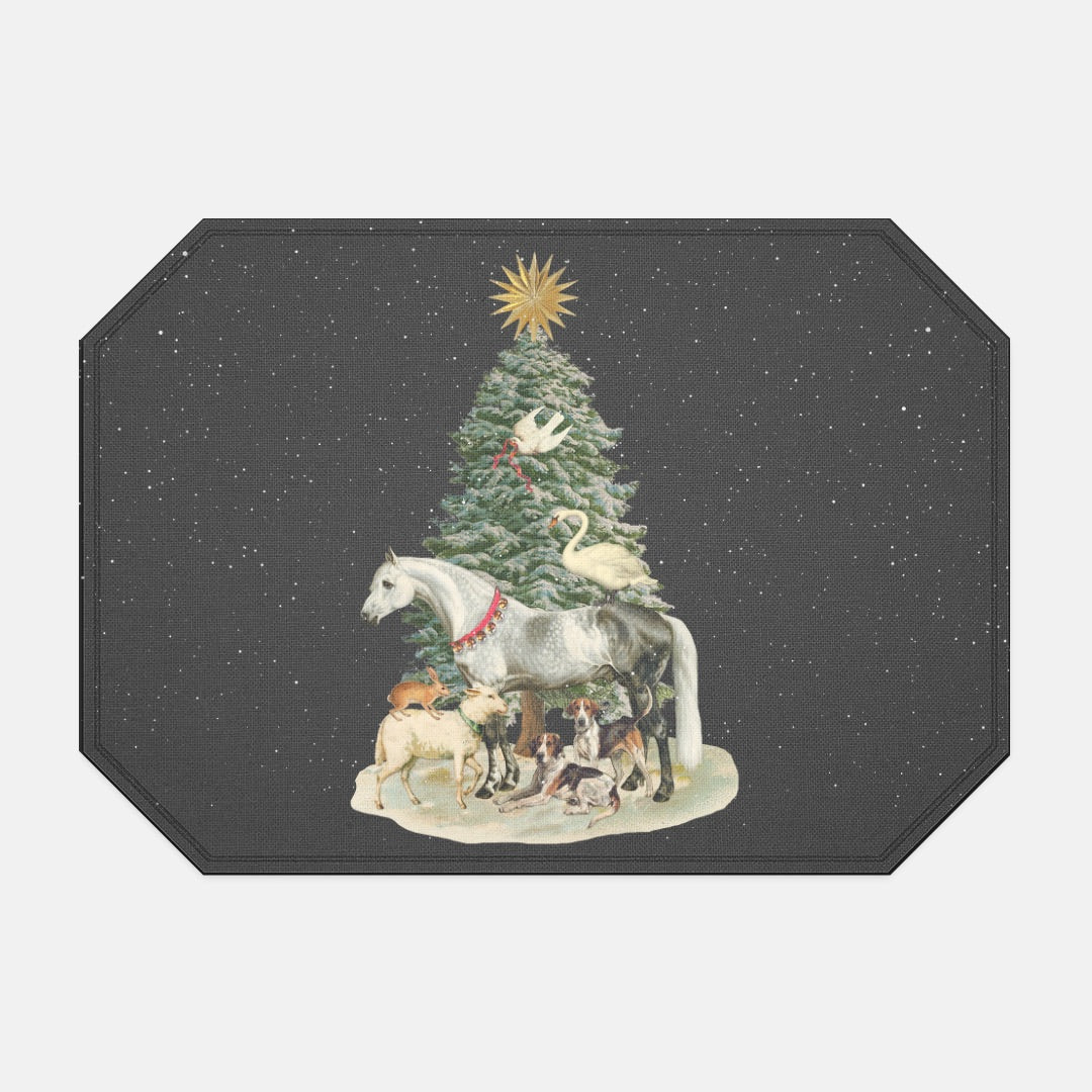 The Style of the Sporting Life™ Peace on Earth Placemat - Set of 4