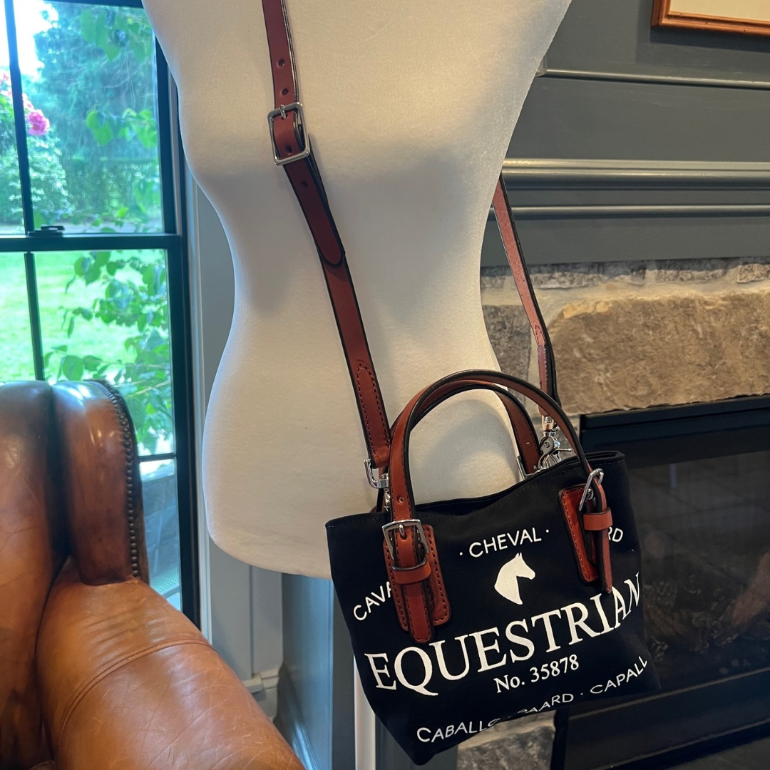 Equestrian Racing Mini Tote