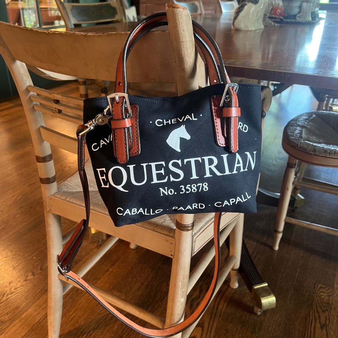 Equestrian Racing Mini Tote