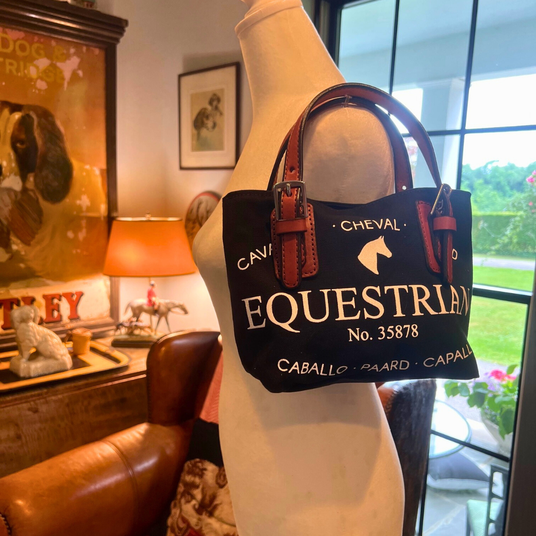 Equestrian Racing Mini Tote