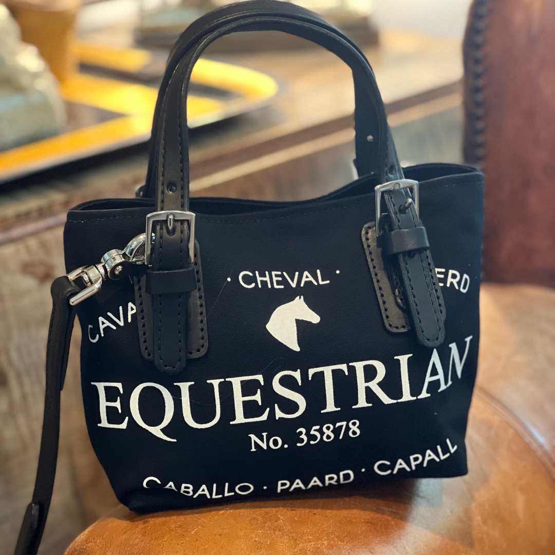 Equestrian Racing Mini Tote