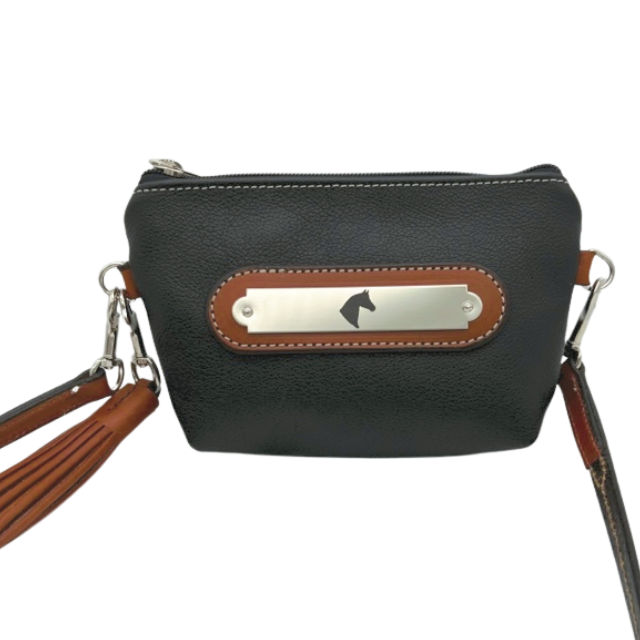 Calvin klein pebble leather crossbody deals