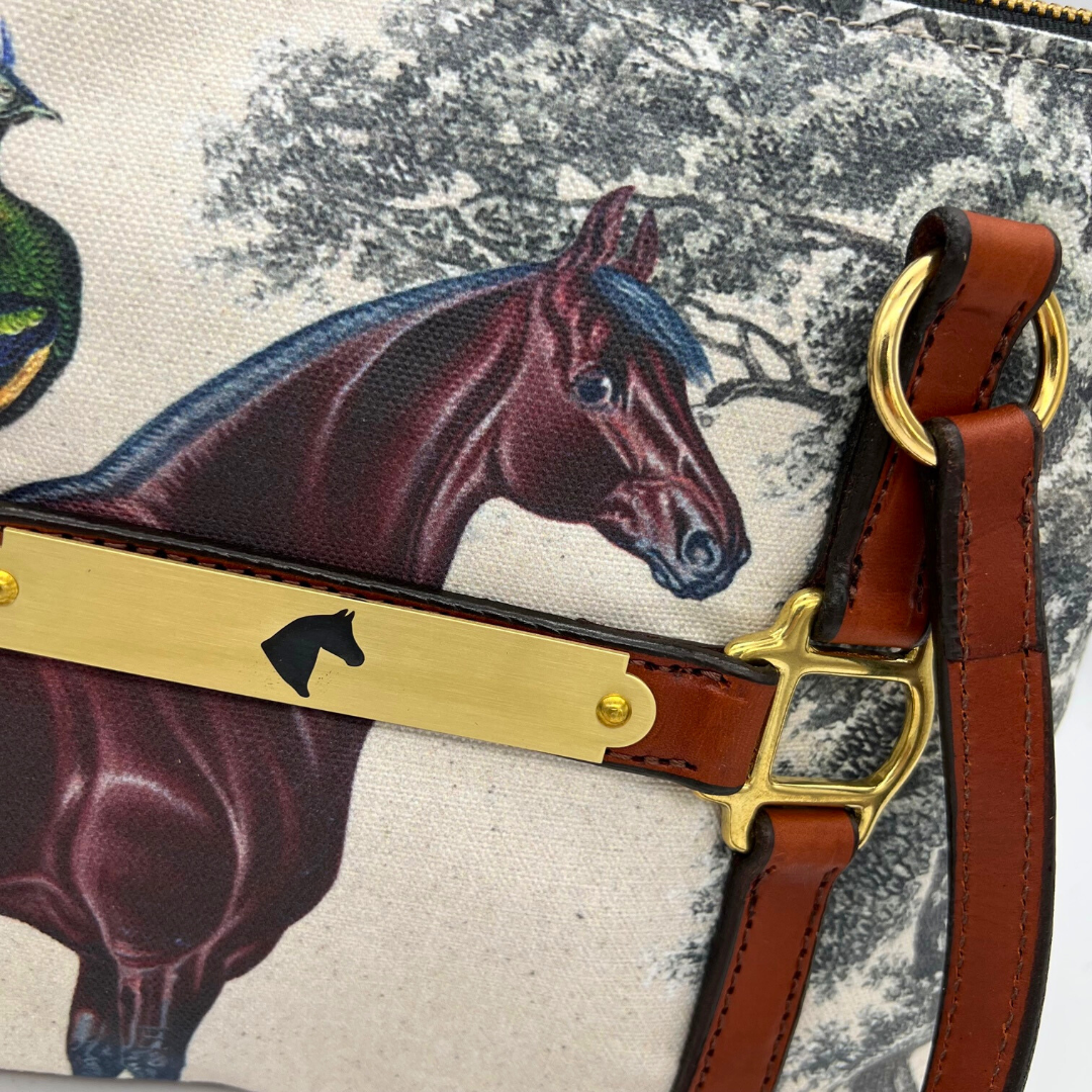 Stable Satchel in Bay Peacock
