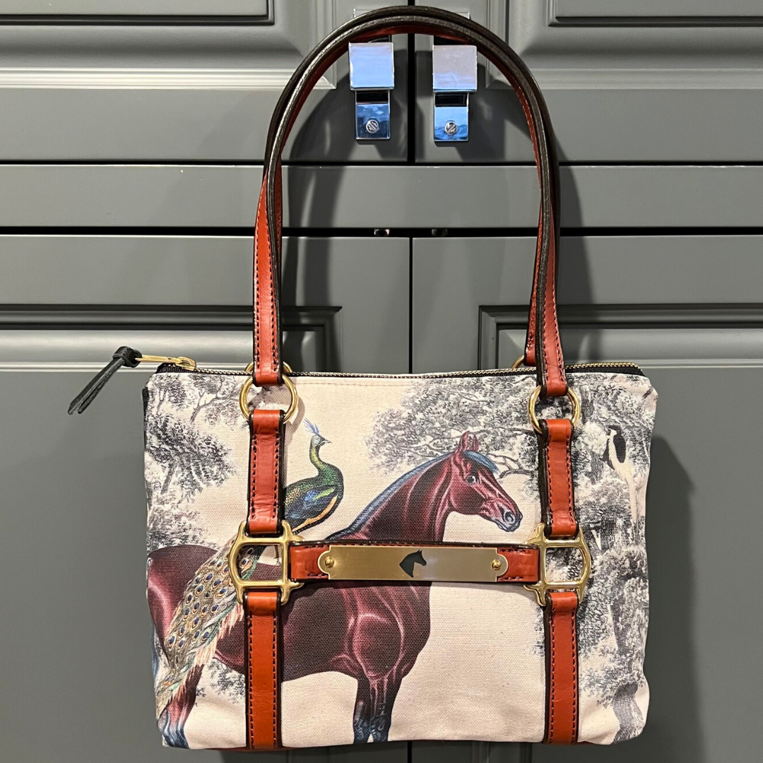 Stable Satchel in Bay Peacock