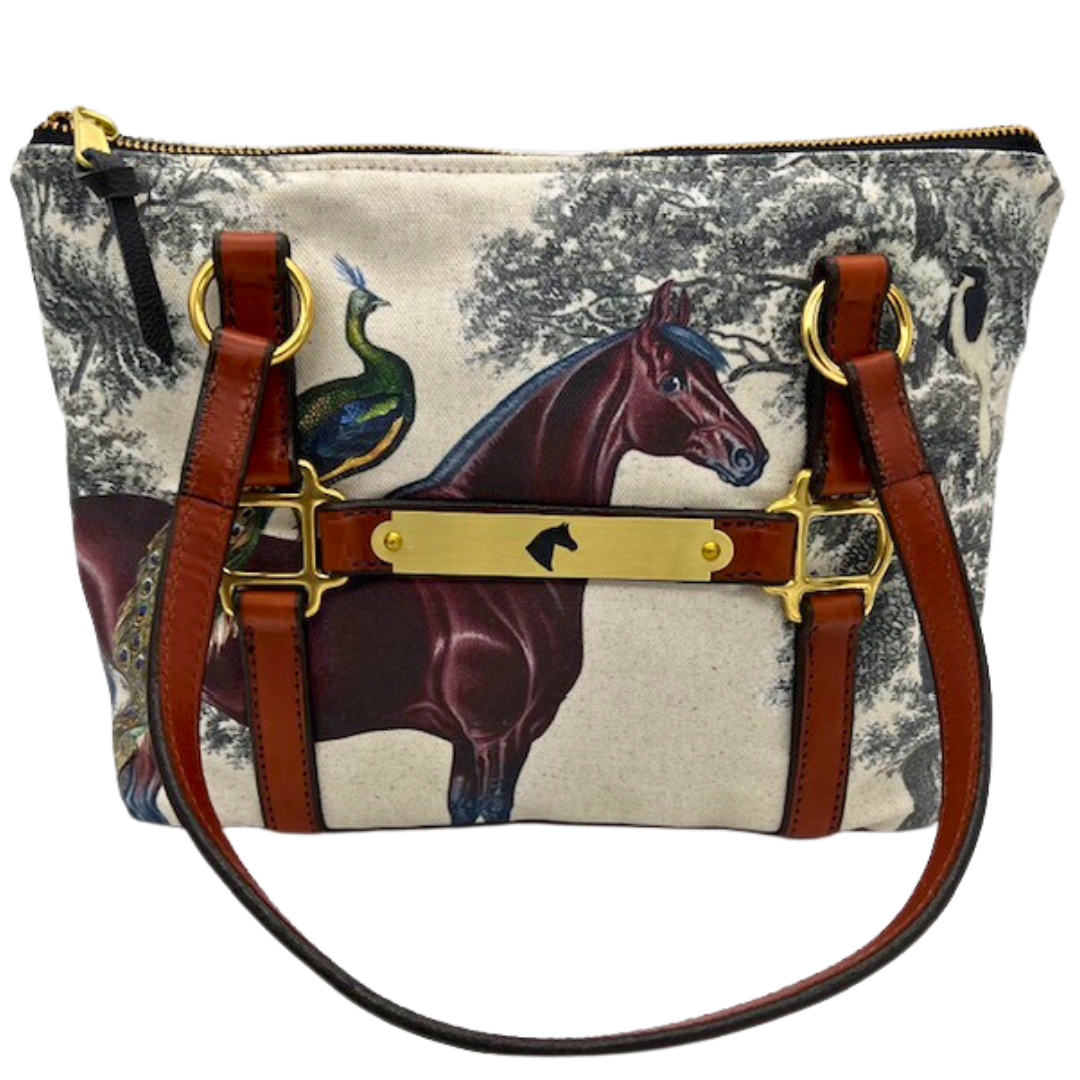 Stable Satchel in Bay Peacock