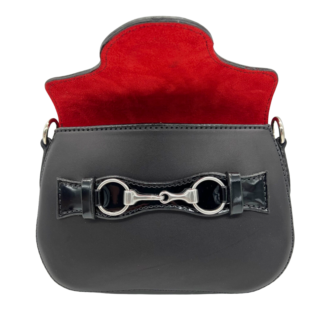 Blair Mini Crossbody Bag with Black Patent Leather - Limited Edition