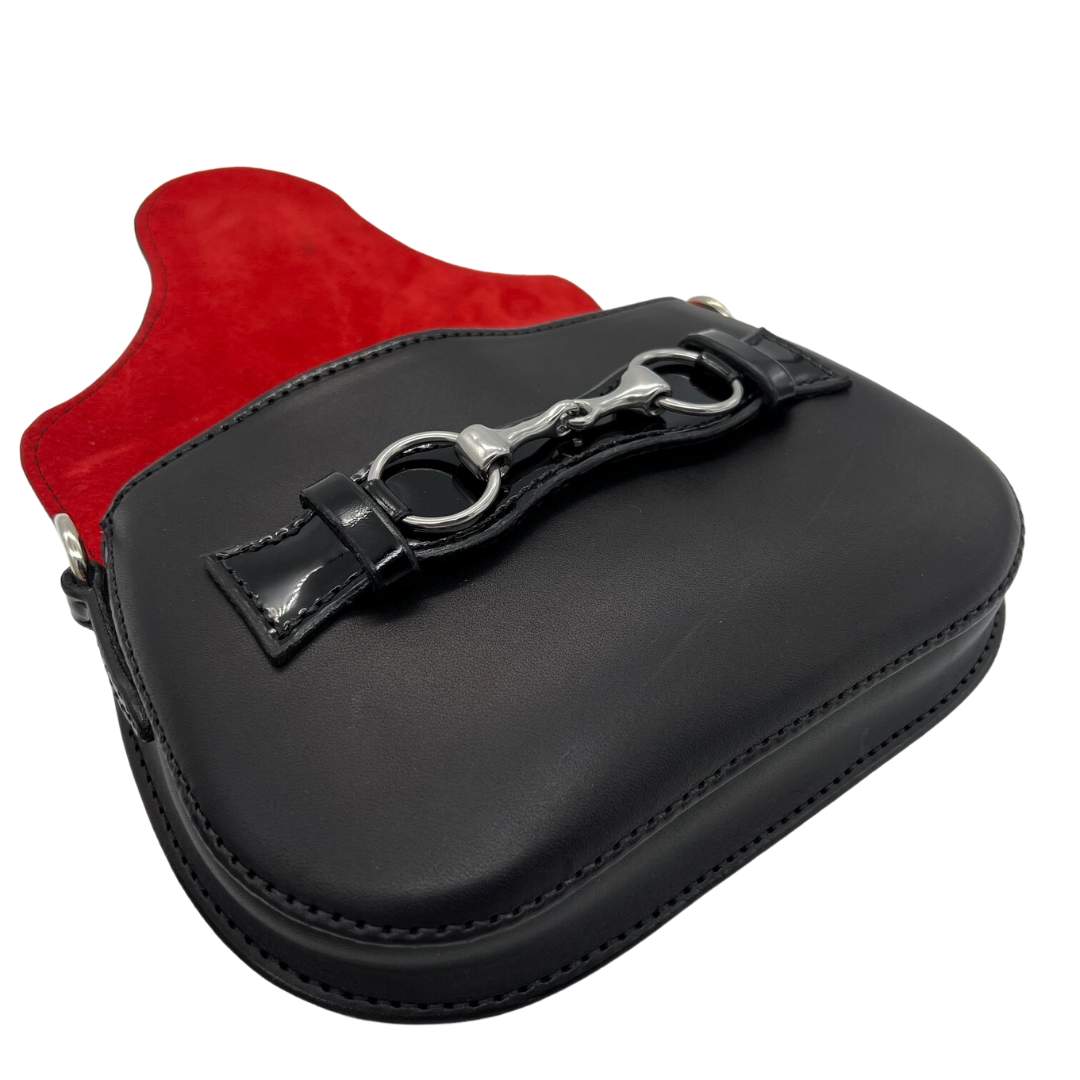 Blair Mini Crossbody Bag with Black Patent Leather - Limited Edition