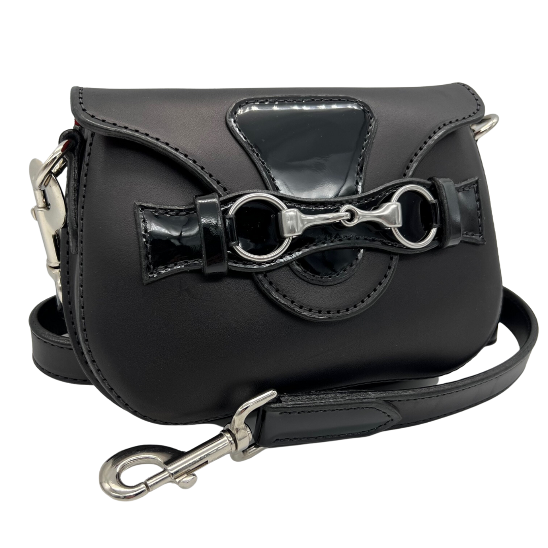 Blair Mini Crossbody Bag with Black Patent Leather - Limited Edition