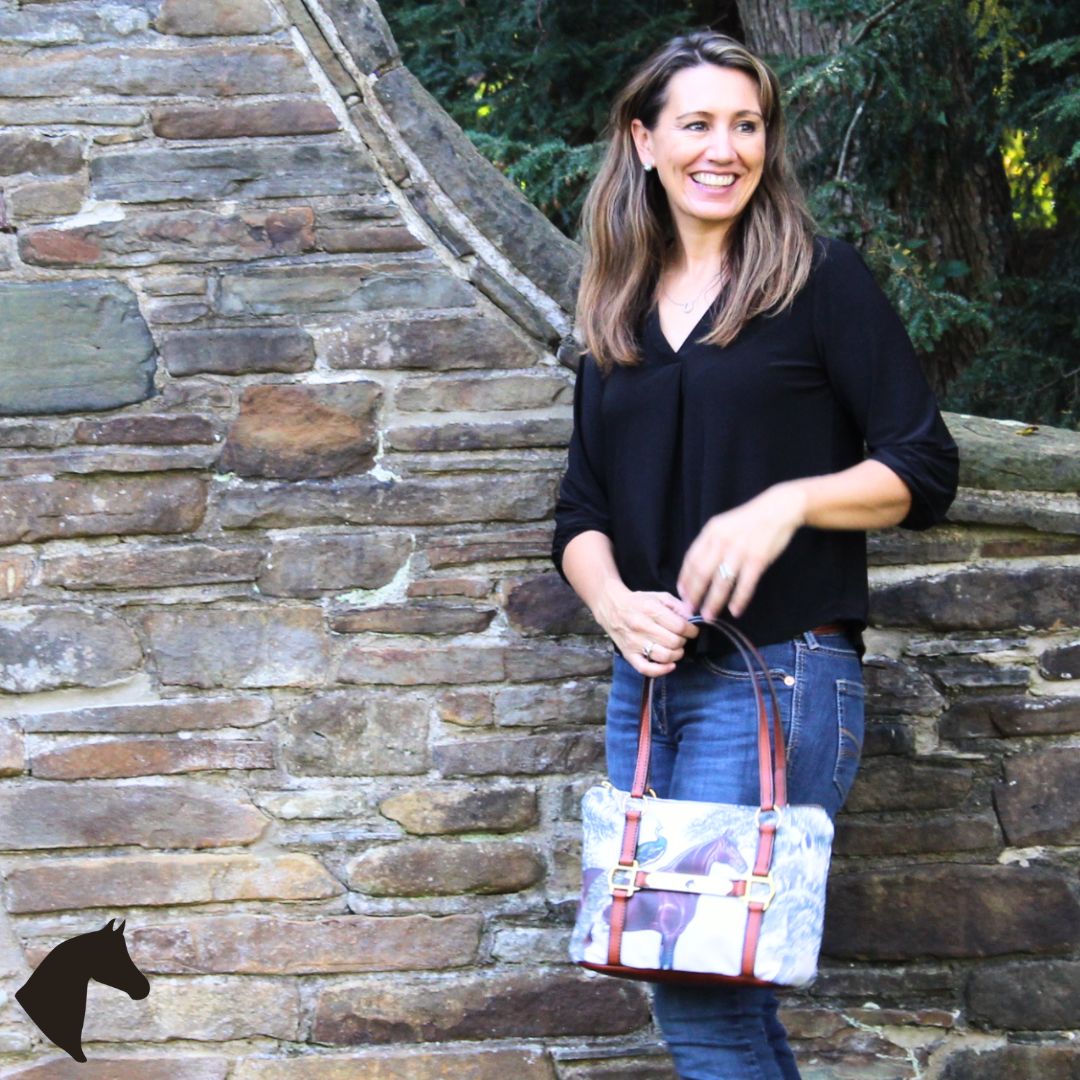 Stable Satchel in Bay Peacock