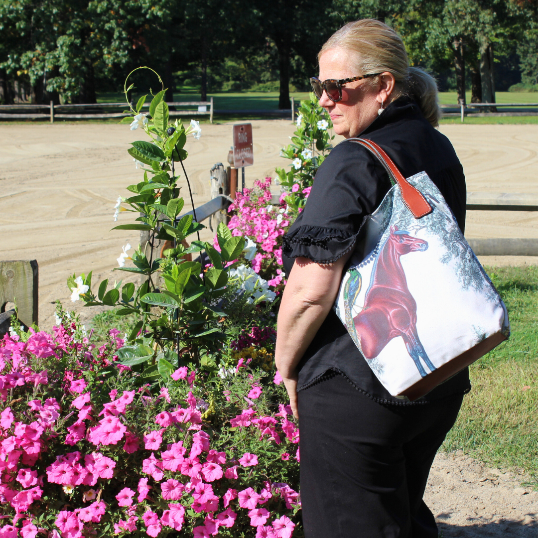 Portobello Road Market Tote in Bay Peacock