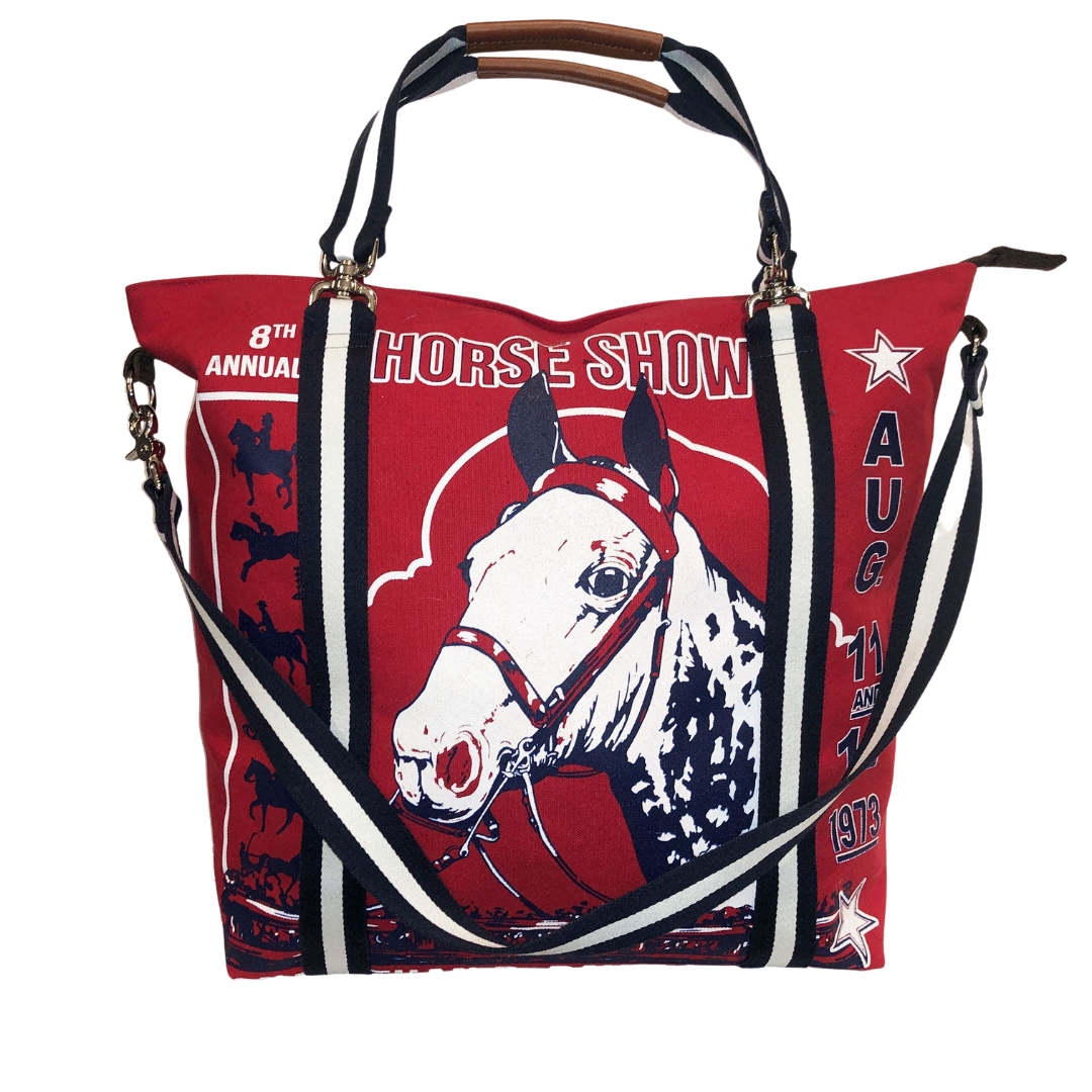 Mary Ann Horse Show Tote – Rebecca Ray Designs