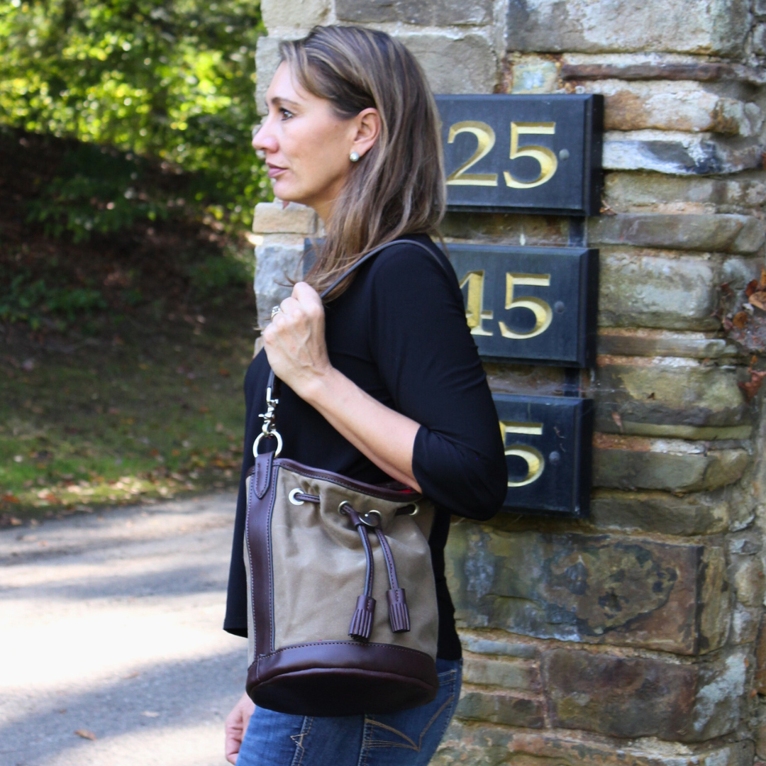 Molly Bag in Waxed Canvas- 4 color options