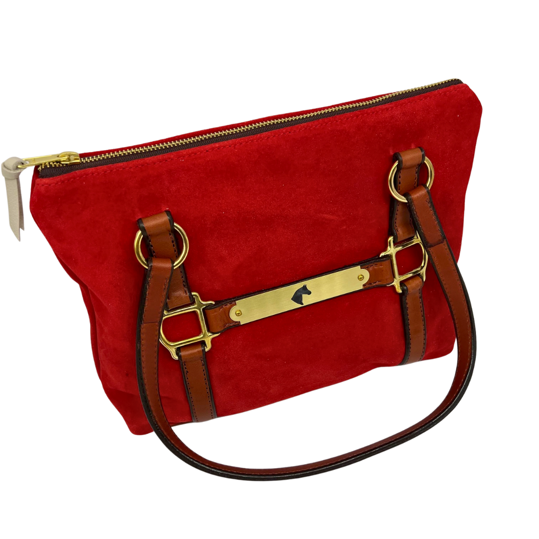 Stable Satchel in Suede