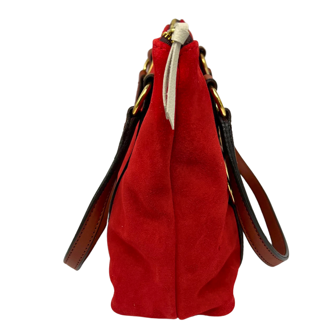 Stable Satchel in Suede