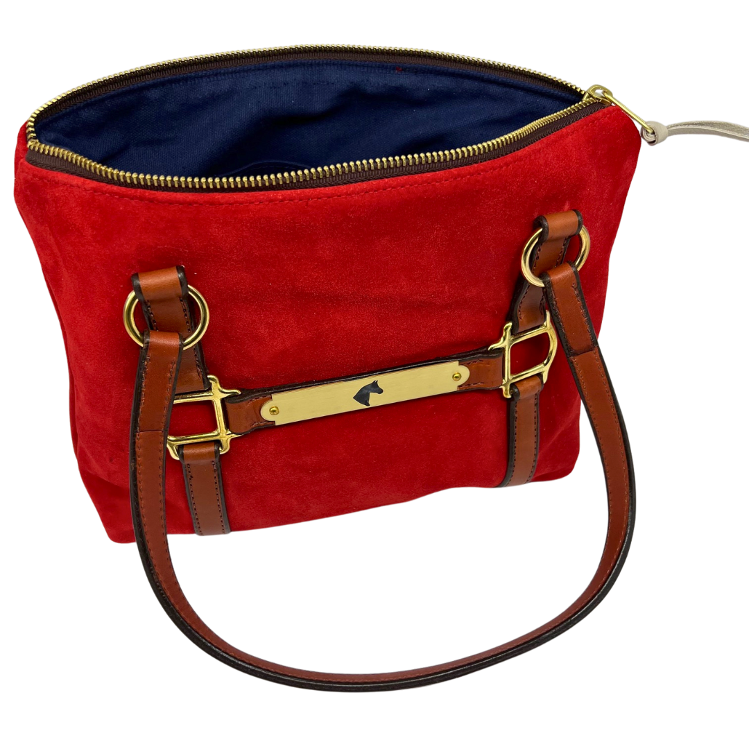 Stable Satchel in Suede