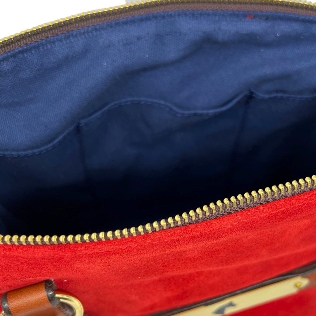 Stable Satchel in Suede