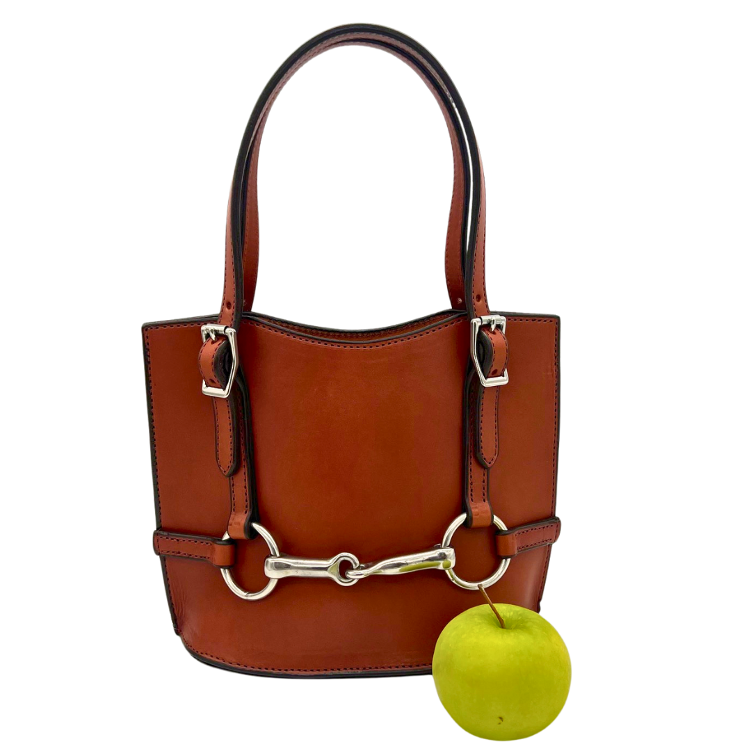 MacKenzie Cob Snaffle Bit Handbag With Matching Crossbody Strap