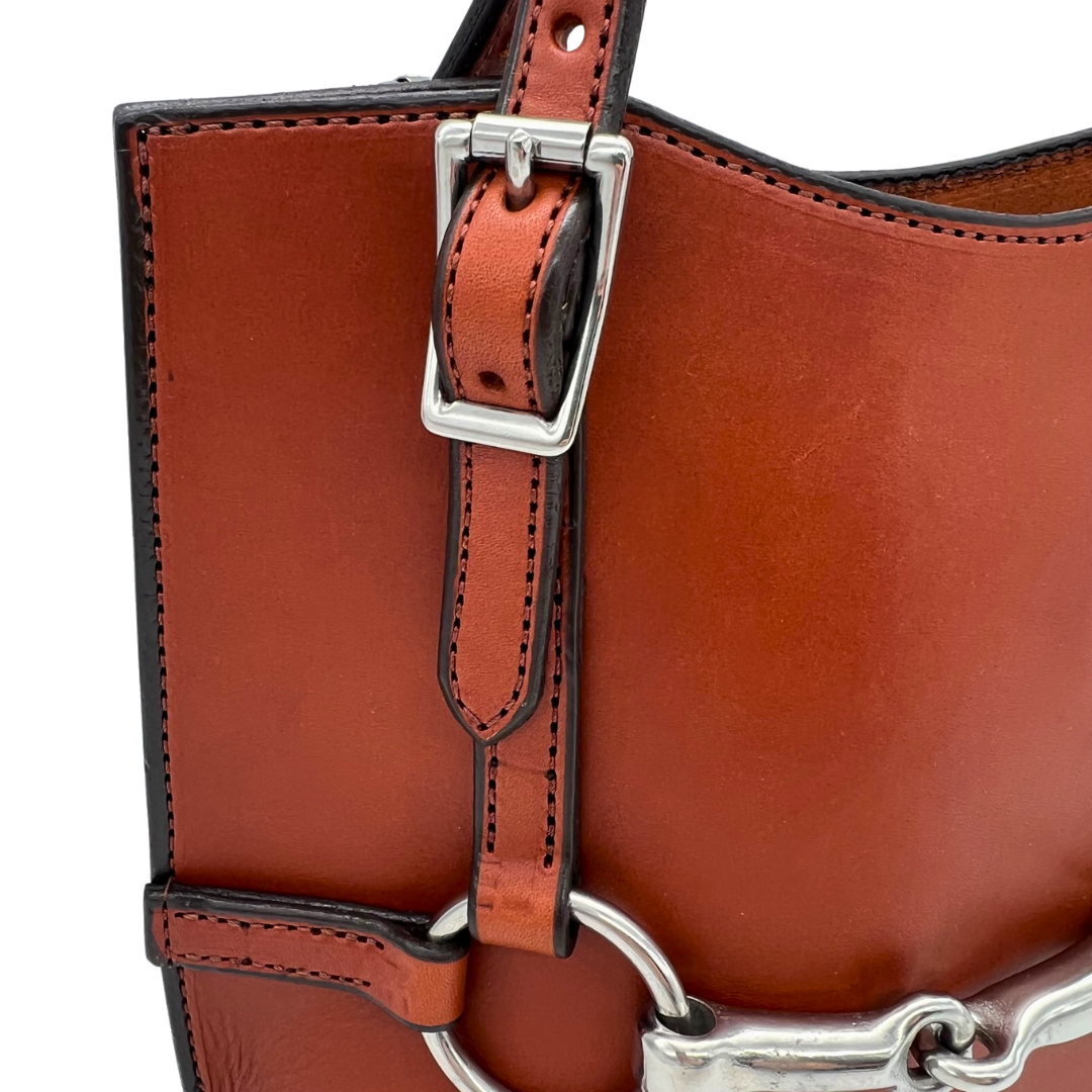 MacKenzie Cob Snaffle Bit Handbag With Matching Crossbody Strap