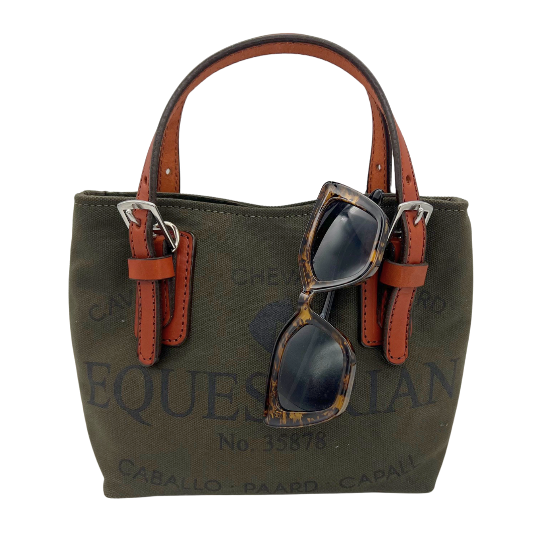 Equestrian Racing Mini Tote