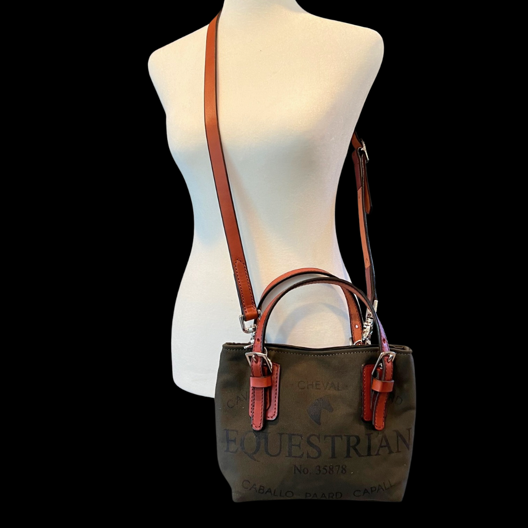 Equestrian Racing Mini Tote