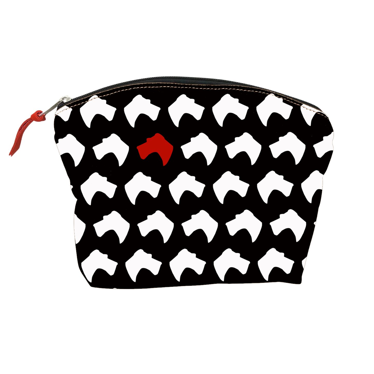 Canvas Duck Terrier Small Utility Pouch