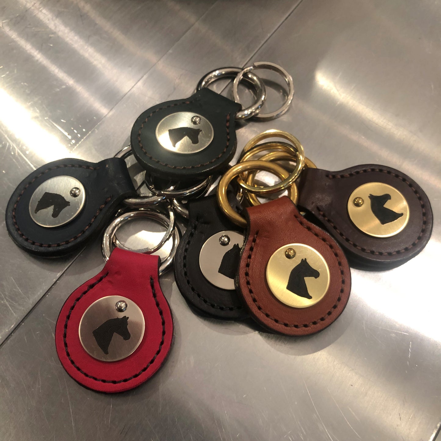 Horse Bridle Tag Key Fob