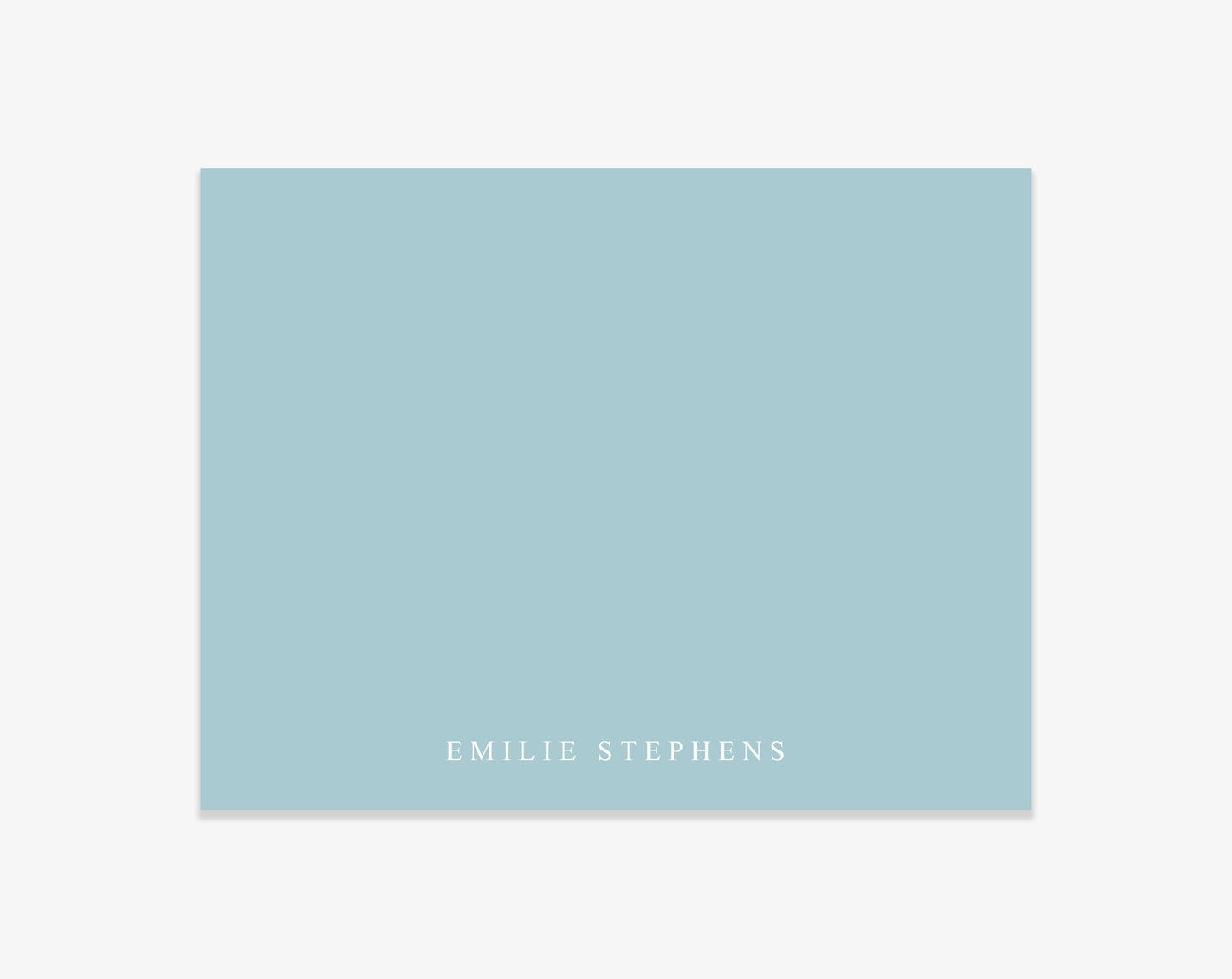 Personalized Chelsea Horse Flat Notecards