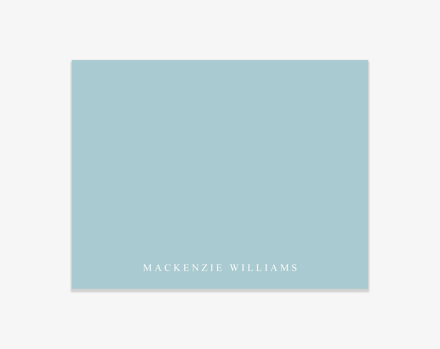 Personalized Chelsea Horse Flat Notecards