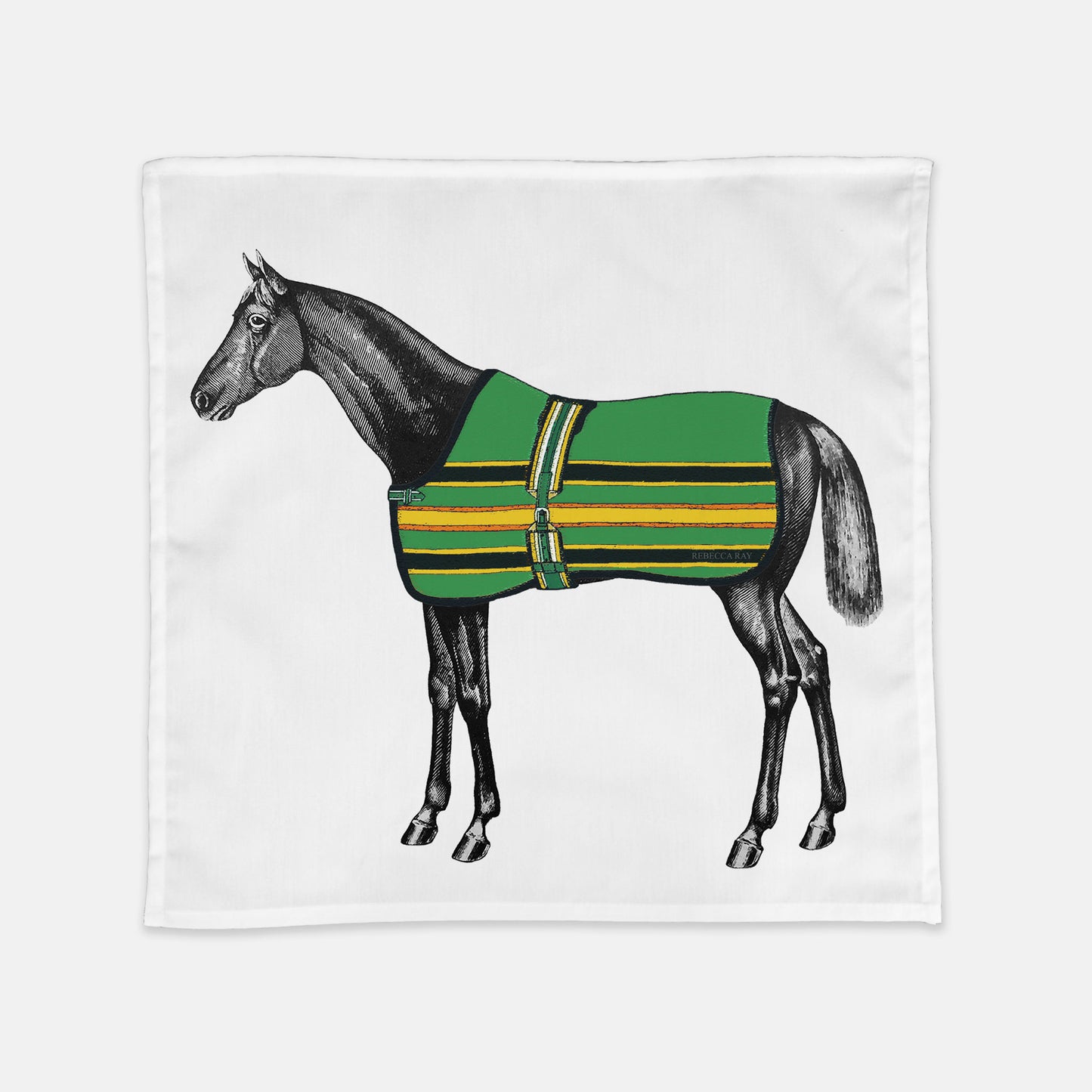 The Style of the Sporting Life™ Lilly Horse Napkin Set- 4 color options