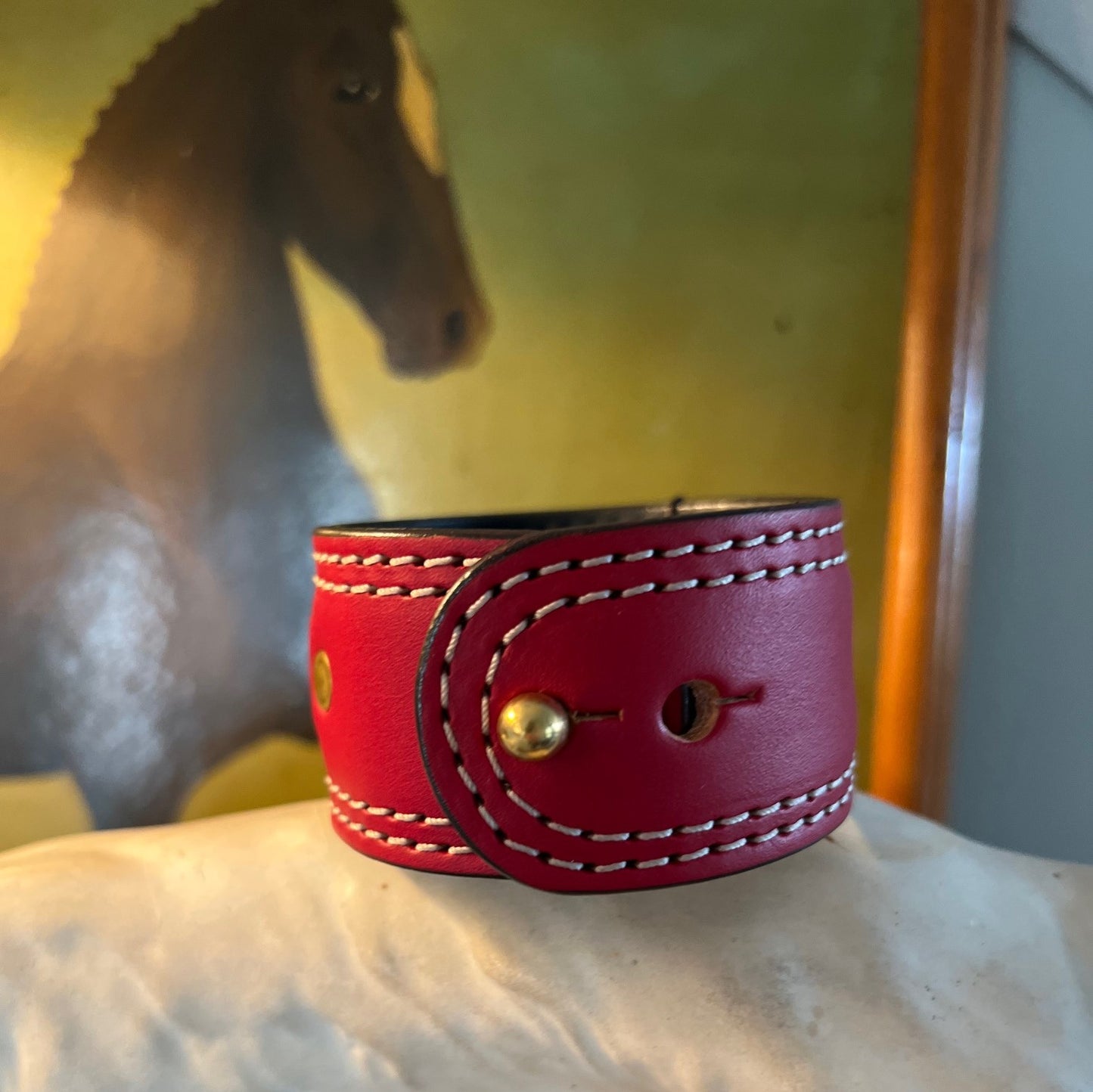 Snaffle Bit Cuff Bracelet