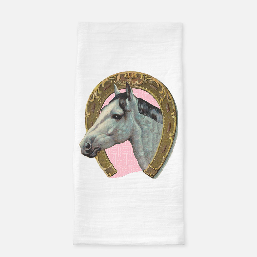 The Style of the Sporting Life™ Lucky Grey Tea Towel - Set of 2