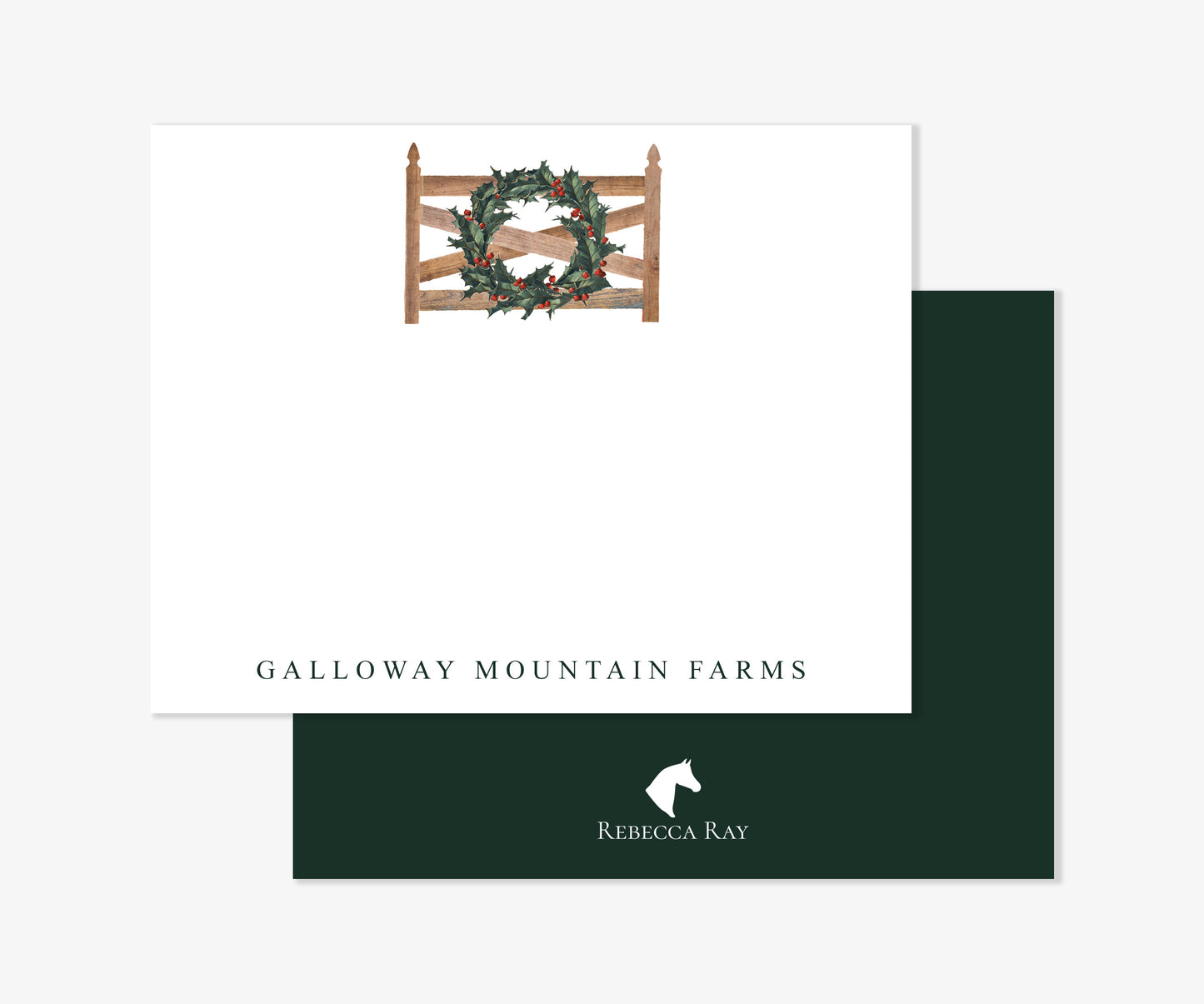 The Style of the Sporting Life™ Personalized Holiday Correspondence Cards - 11 Options