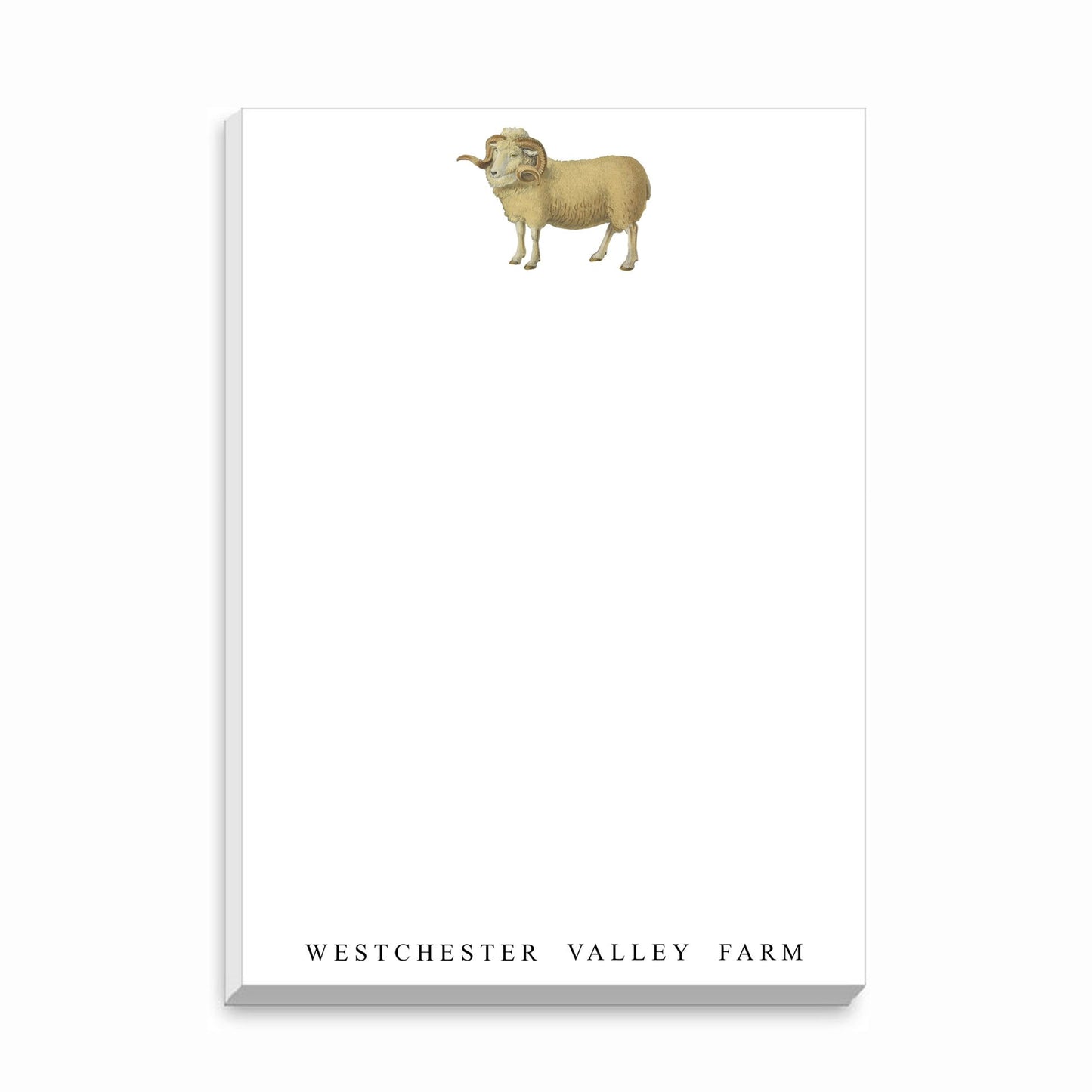 The Style of the Sporting Life™ Personalized Color Ram Notepad
