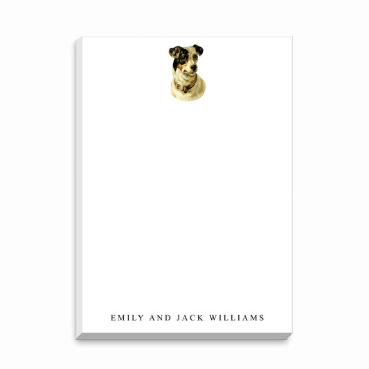 The Style of the Sporting Life™ Personalized Color Jack Russell Notepad