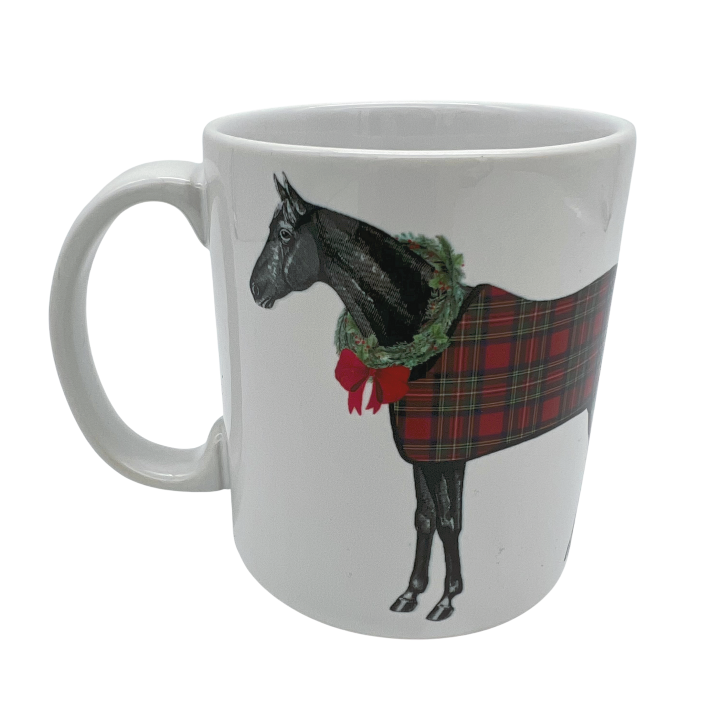 Holiday Lilly Horse Mug