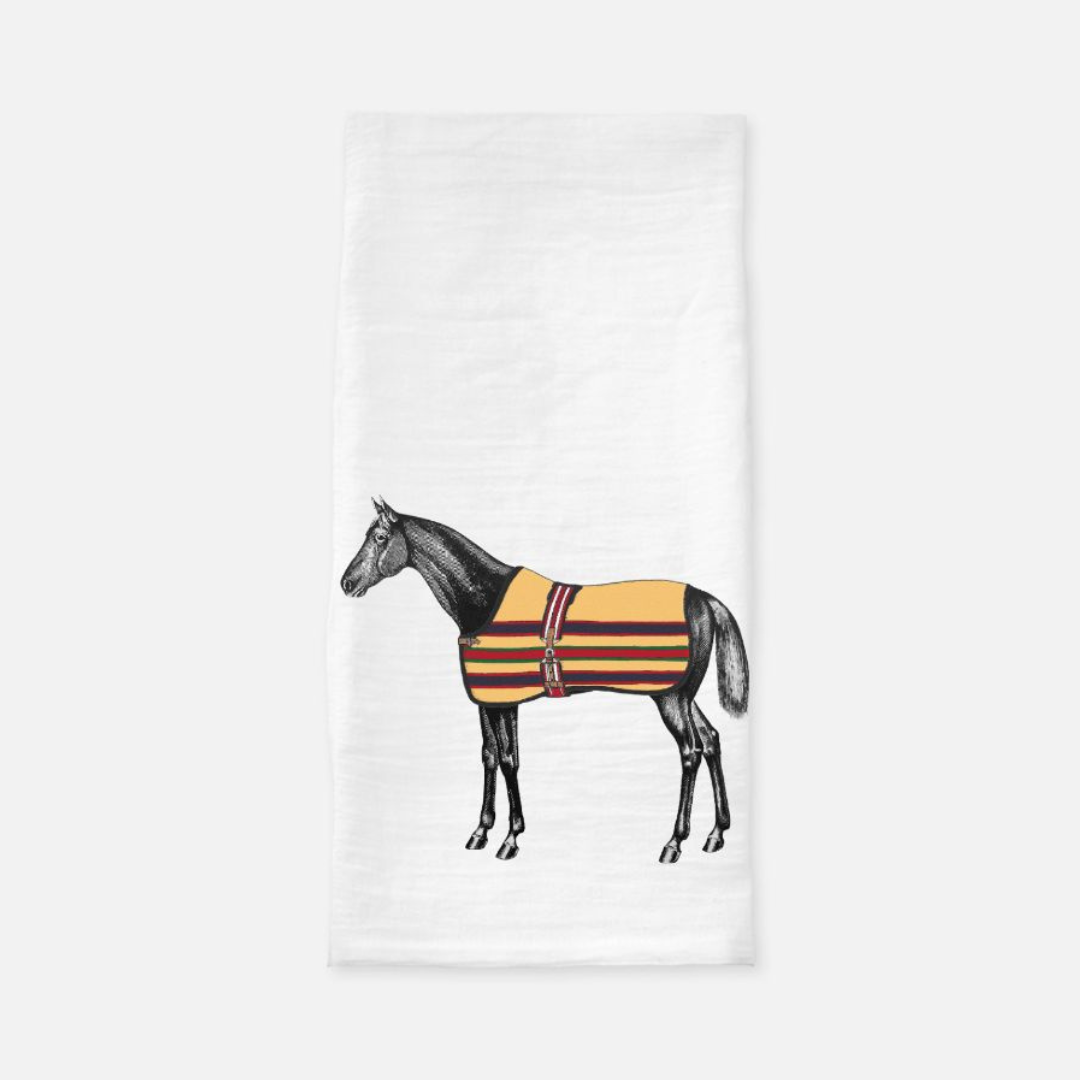The Style of the Sporting Life™ Lilly Horse Tea Towels - Set of 4