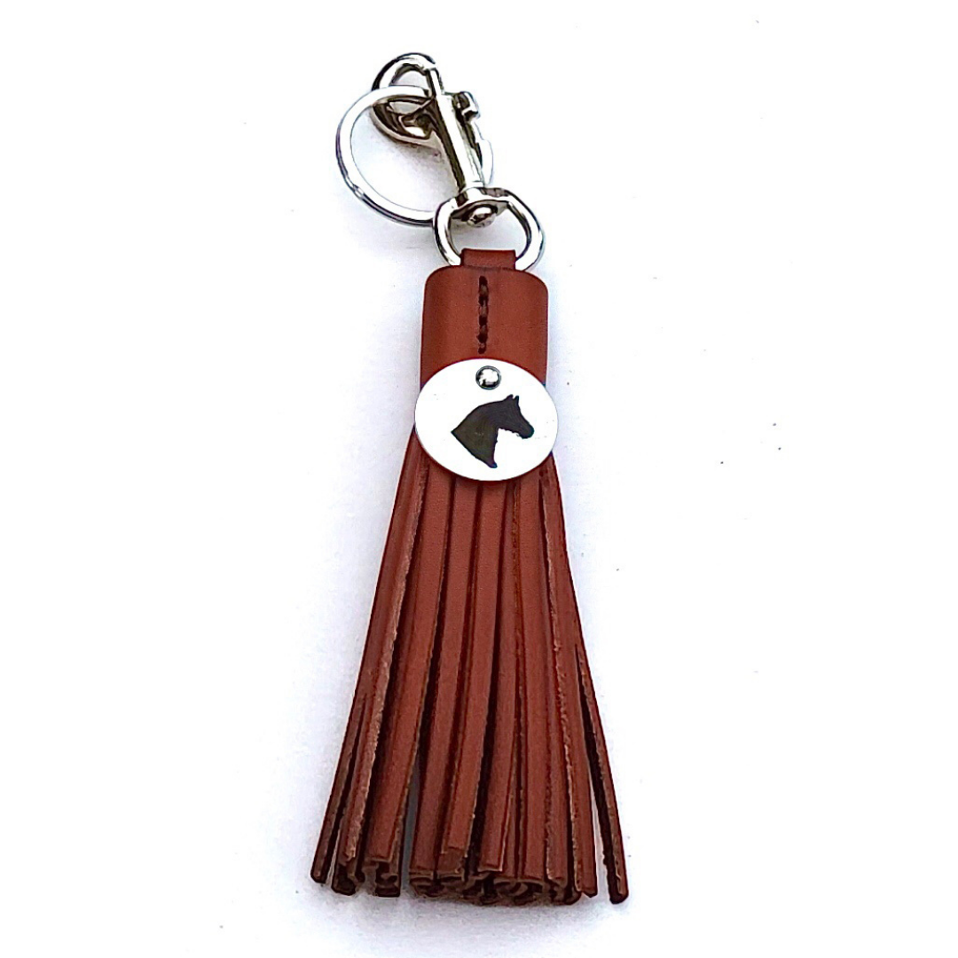 Bridle Tag Tassel Fob