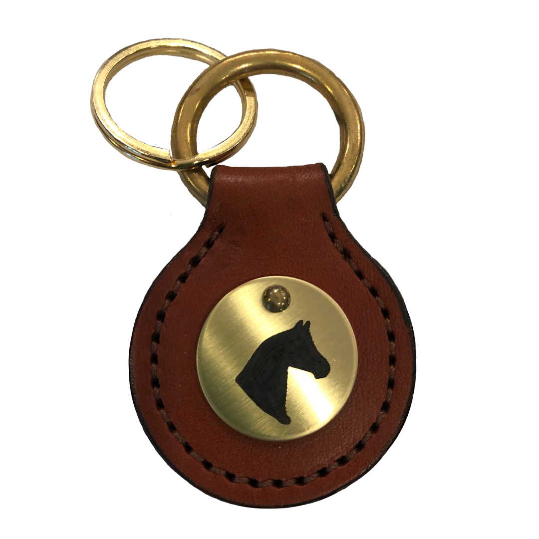 Horse Bridle Tag Key Fob