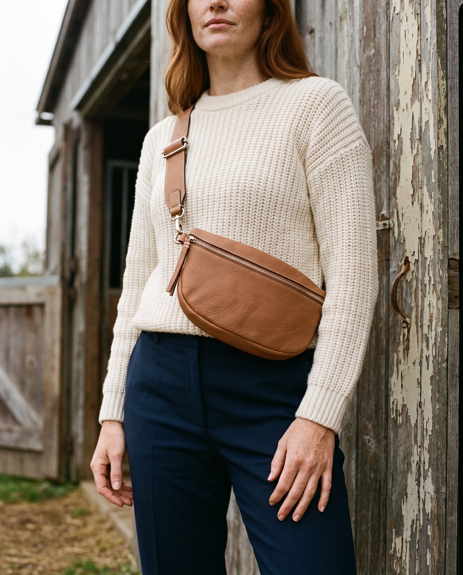 Alysse Sling Bag - Chestnut