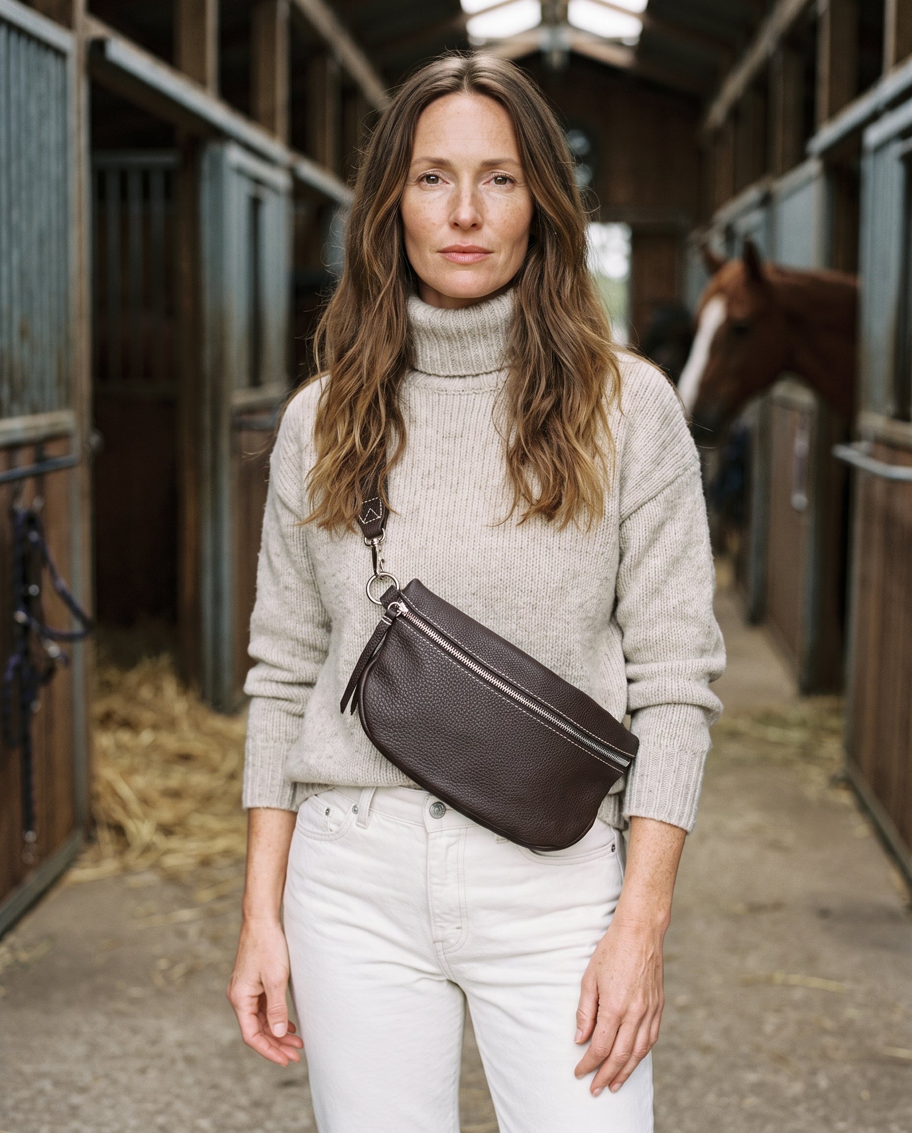 Alysse Sling Bag - Chocolate