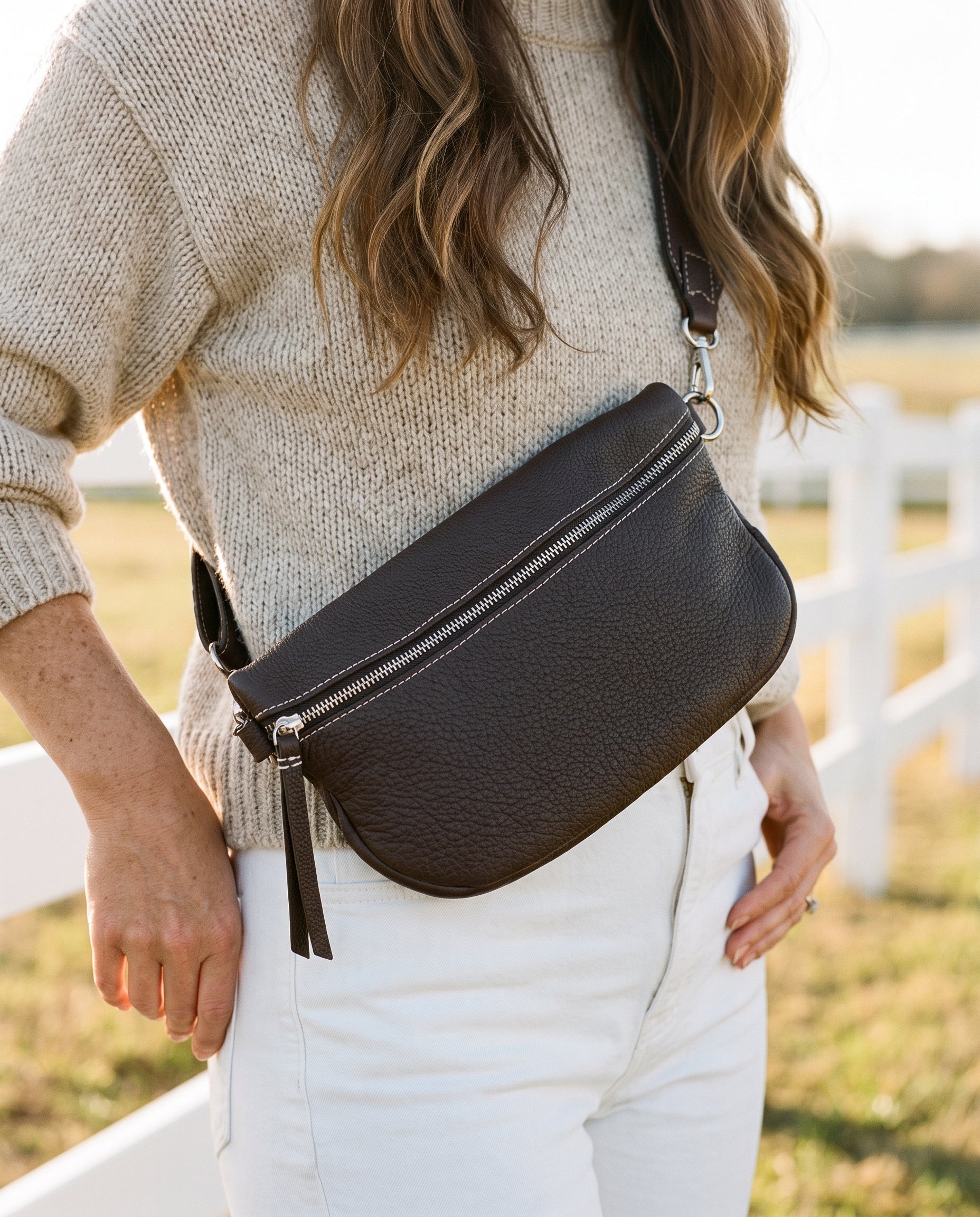 Alysse Sling Bag - Chocolate