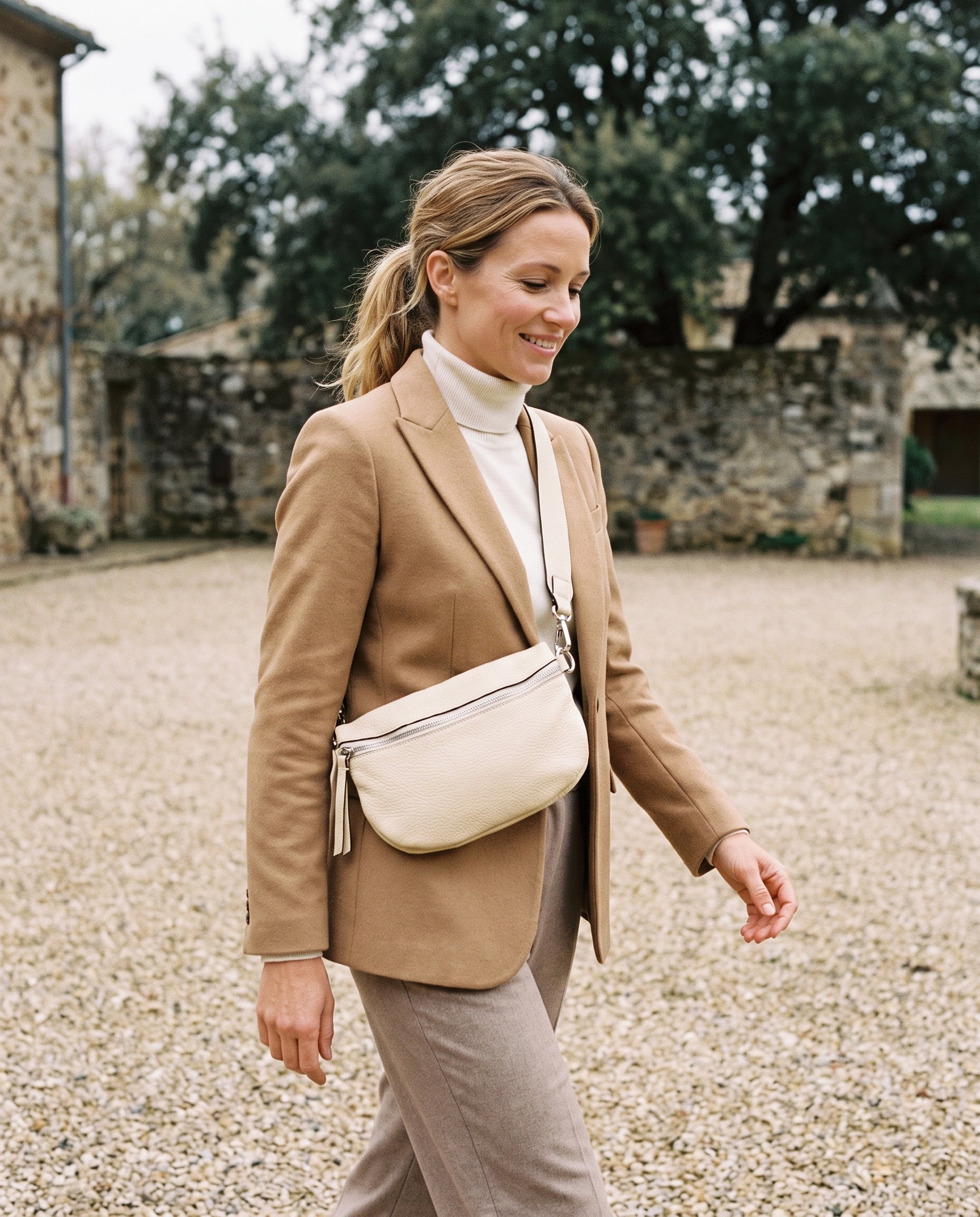 Alysse Sling Bag - Parchment