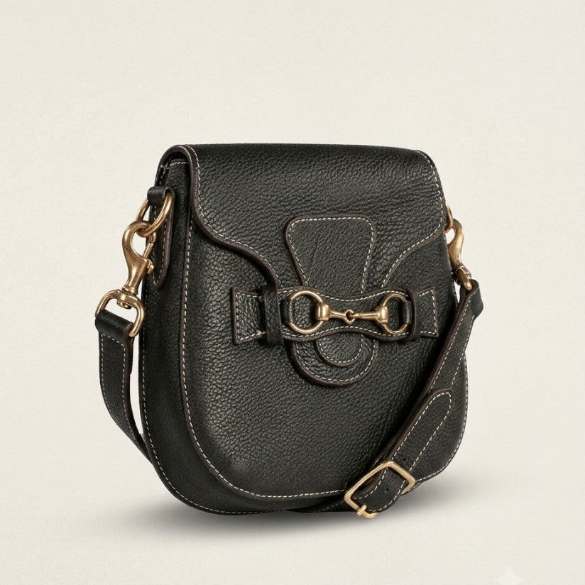 Blair Midsize Bag Black — three-quarter