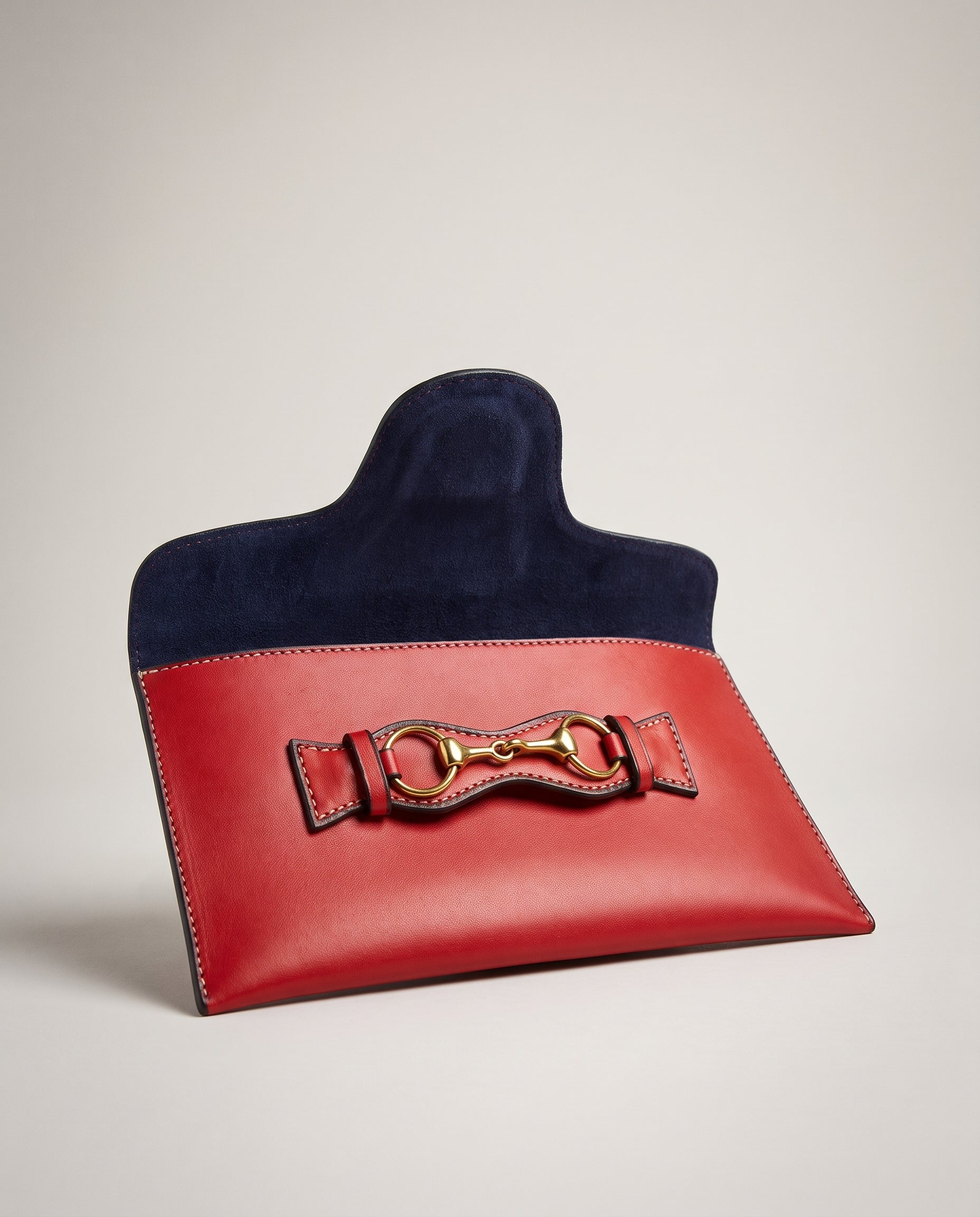 Blair Clutch - Cardinal Red