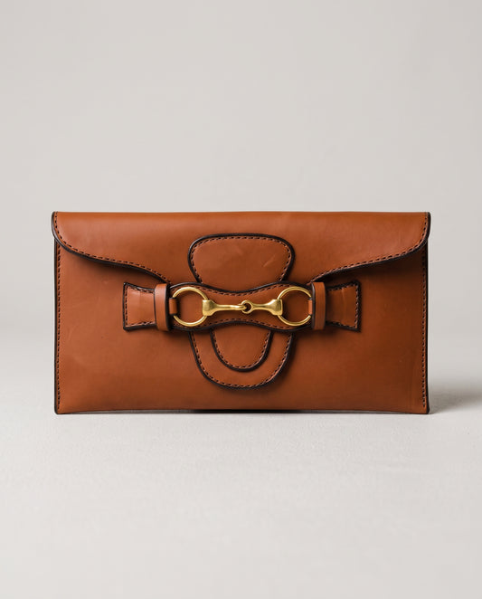 Blair Clutch - Chestnut